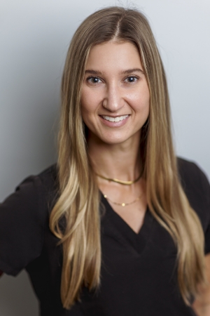 Dental hygienist Megan