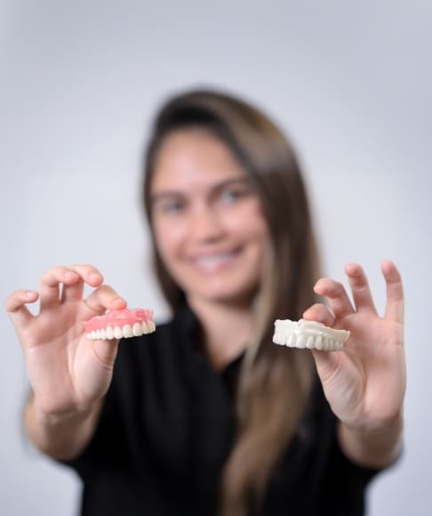 3D printed denture 