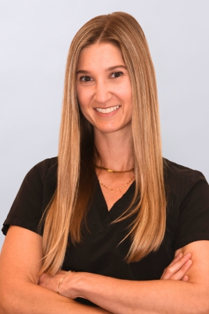 Dental hygienist Megan